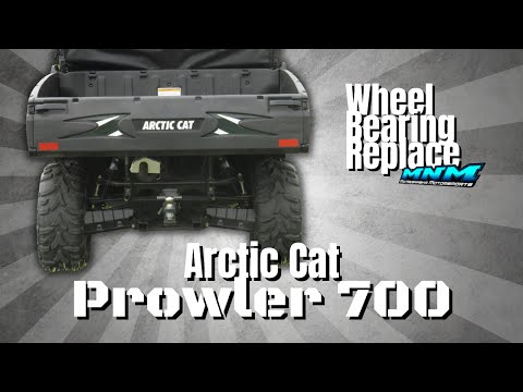 Arctic Cat 700 Prowler XT - XTX Front & Rear Wheel Wheel Bearing Replace - Repair Hub Knuckle