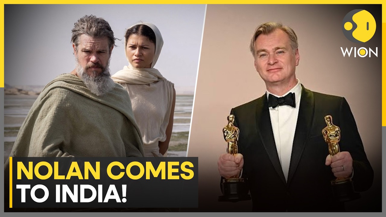 Christopher Nolan Brings 'The Odyssey' to Mumbai for Historic India Premiere | WION