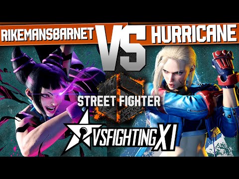 [SF6] Rikemansbarnet (Juri) vs Hurricane (Cammy) -  Grand Final - VSFighting XI