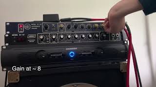 Video thumbnail for Getting RUSH Geddy Lee Exit Stage Left Bass Tone With ASHLY SC-40 by Kevin Sheppard