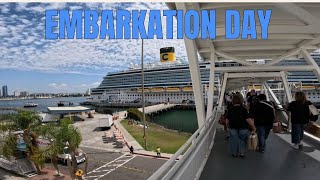 Day 1 Embarkation Vlog | Carnival Firenze 5-Night Cruise to Cabo & Ensenada