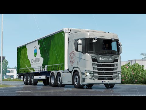 SCANIA R500 MIDLIFT - YOUNG SEEDLINGS TRANSPORT - EURO TRUCK SIMULATOR 2