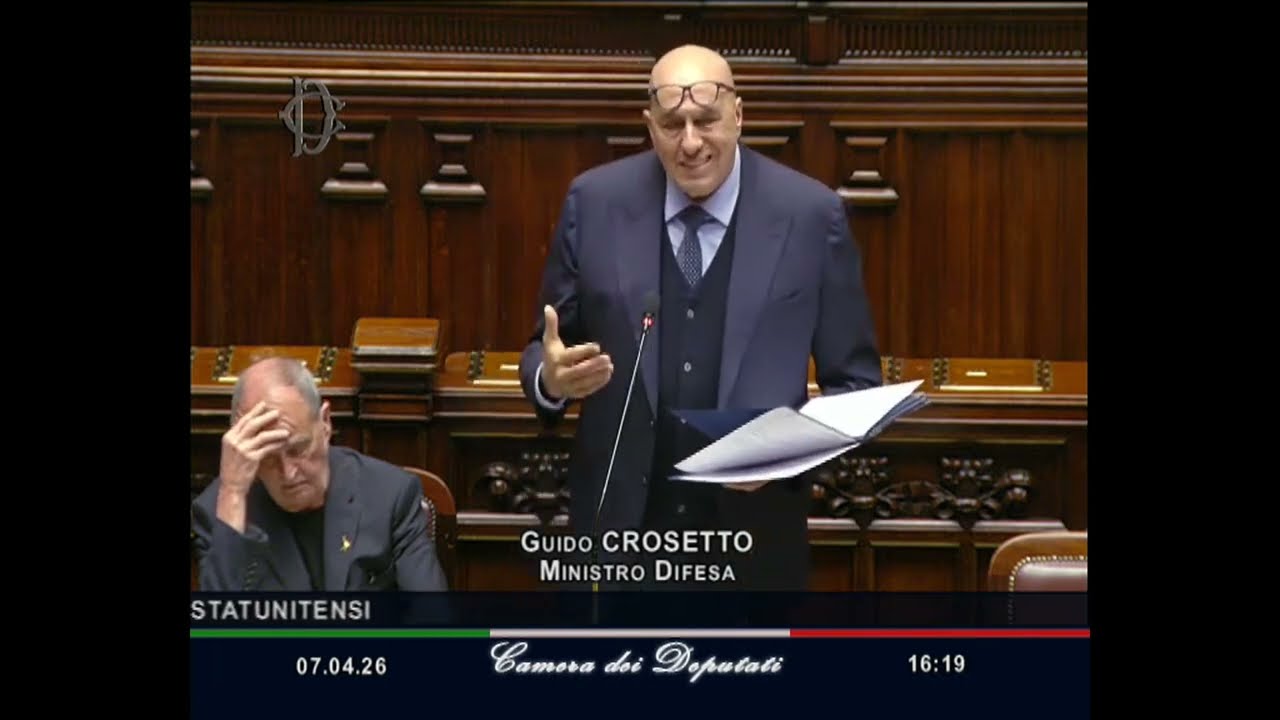 INFORMATIVA URGENTE DEL MINISTRO CROSETTO SU SIGONELLA