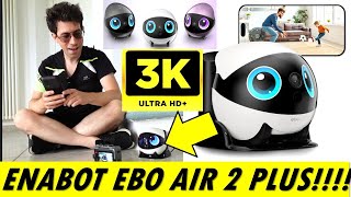 Enabot Ebo Air 2 Plus Recensione: Il Robot da Compagnia Perfetto per Casa e Animali!