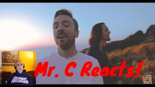 Greensleeves   Peter Hollens with Tim Foust reaction