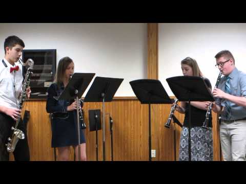 Central Cass Clarinet Quartet 2015