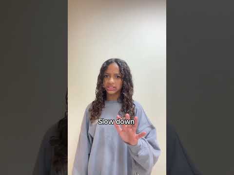 I’m deaf and hearing aid is behind  hair duh! #curlyhair #deafcommunity #deafsignlanguage #deaf