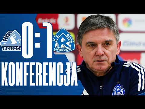 Konferencja prasowa po meczu Stal Rzeszów 0-1 Ruch Chorzów (27.02.2026)
