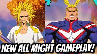 *NEW* ALL MIGHT SKIN + ALL MIGHT'S TRANSFORM EMOTE GAMEPLAY! - Fortnite Battle Royale