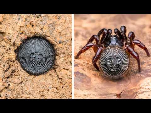 Trapdoor Spider 🕷️ If You See This, Don't Touch It!