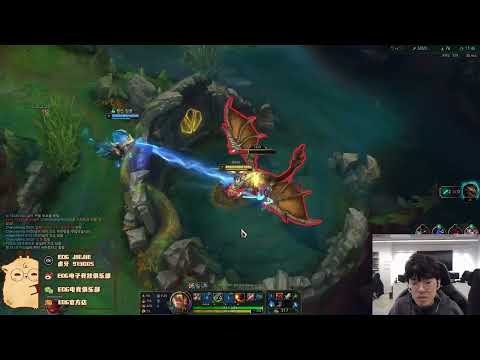 Jiejie Stream proview leesin ekko wukong Korea Challenger 2023/03/11 | EDG Jiejie 第一视角