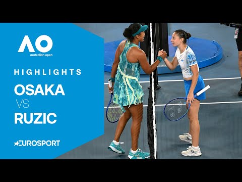 Naomi Osaka - Antonia Ružić | Highlights deutsch | 1. Runde | Australian Open 2026 | Tennis