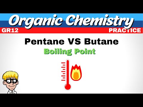 Boiling Point Organic Chemistry Grade 12