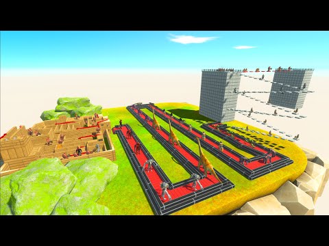 🏡 BUILDING ARBS MAP FPS AVATAR EXTREME PARKOUR - Animal Revolt Battle Simulator
