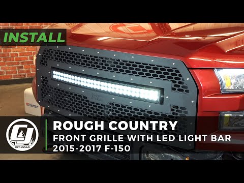 2015-2017 Ford F-150 Install | Rough Country Front LED Grille