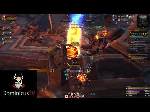 DomincusTV - Siege of Boralus 15+ Outlaw Rogue PoV (Raging / Volcanic)