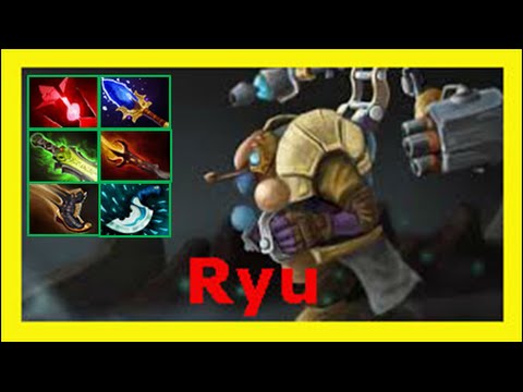 Dota 2 Brasil gameplay | Ryu plays Tinker | 32/2/9 | easy game vol. 1