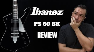 Video thumbnail for Ibanez PS 60 BK Iceman Paul Stanley Signature Review by Leonardo Cambraia