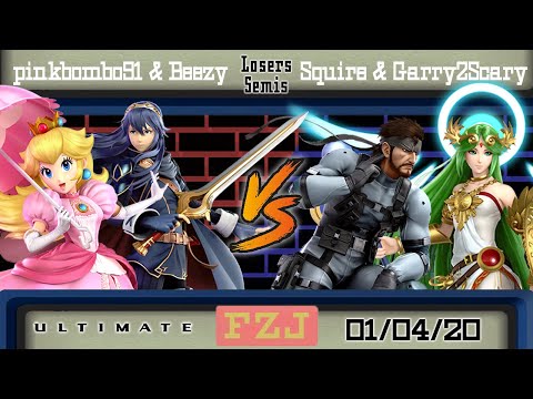@pinkbombo91 & Beezy vs. Squire & Garry2Scary - Losers Semis - Flat Zone January 2020