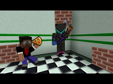 COSTRUIAMO LA CELLA DI SCP 458 LA PIZZA E LA CAFFETTERIA! (con webcam) - Minecraft ITA