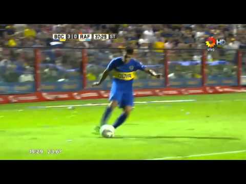 Gol de Nicolas Lodeiro - Boca Juniors 3 Vs 0 Atletico Rafaela - Fecha 9 - Liga Argentina