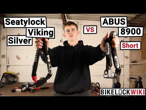 Seatylock Viking Silver vs ABUS 8900 - Destruction Testing - #short