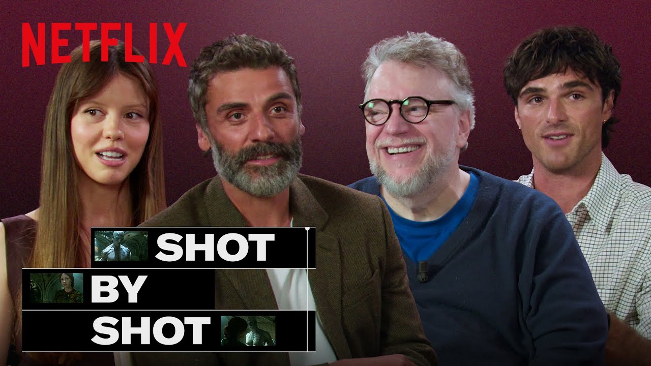 Frankenstein Cast Break Down Elizabeth Meeting The Creature Scene | Frankenstein | Netflix