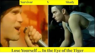Eminem and Survivor - &quot;Lose Yourself in the Eye of the Tiger&quot; -  Movie Music Mash-up