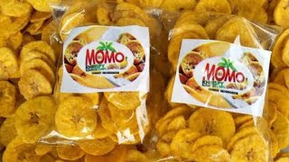 HOW TO MAKE TASTY AND CRISPY PLANTAIN CHIPS FOR SALE | PACKAGING | PROFITABILITY