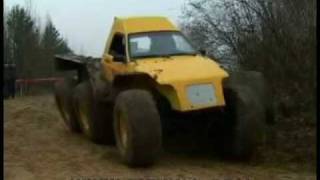 preview picture of video 'Вездеход Литвина.LITVINA with LADA petrol engine'