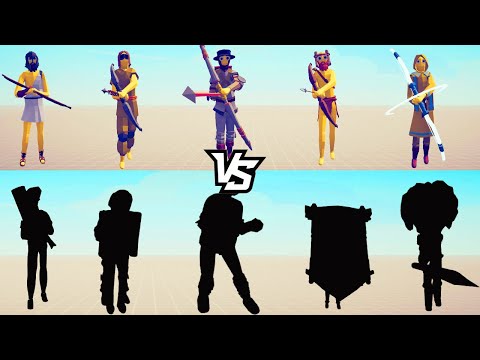 ARCHER TEAM vs SECRET UNITS TEAM  |  Totally Accurate Battle Simulator