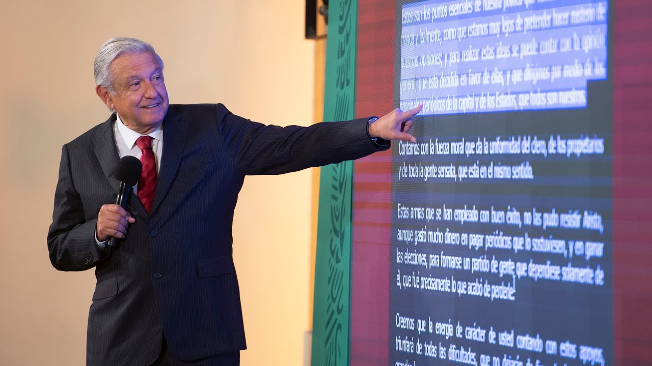 Mañanera de AMLO del 30 de junio de 2021