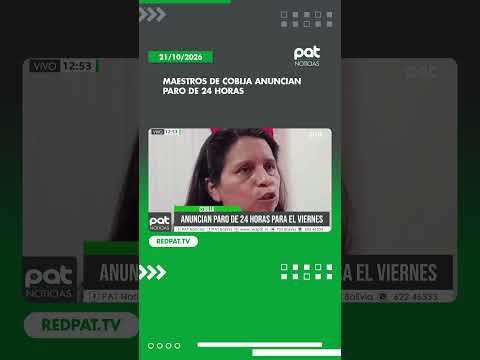 Maestros urbanos de Cobija anuncian paro de 24 horas para este viernes