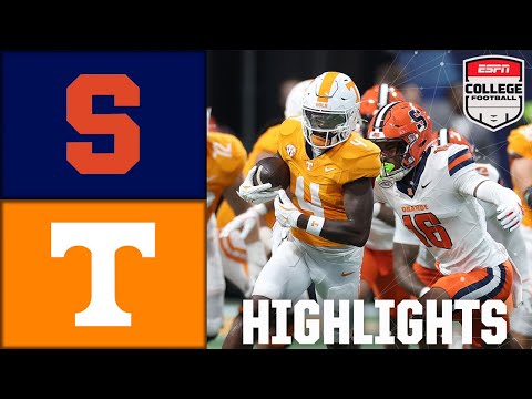 Syracuse Orange vs. Tennessee Volunteers | Full Game Highlights | ESPN College Football