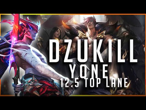 Dzukill - Yone vs Sett TOP Patch 12.5 - Yone Gameplay