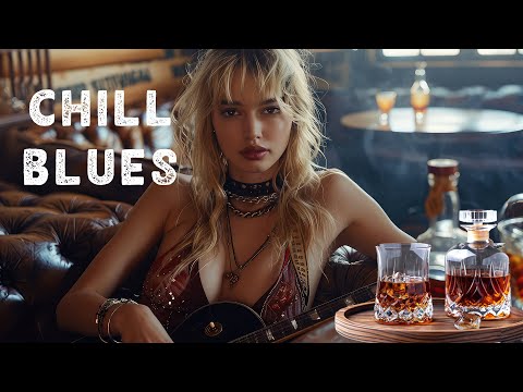 Chill Blues Slow 🥃 Ultimate Blues Instrumental Mix 🥃Elegant Blues Jazz for Unwinding