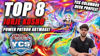 Yu-Gi-Oh! YCS Columbus Top 8: Power Patron Artmage Deck Profile [Jorje Kosho] Ohio 2026!