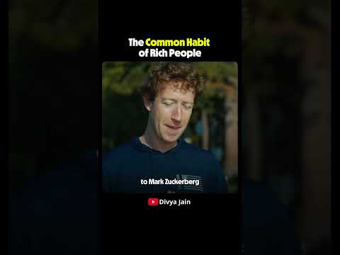 Want to Be Rich? Copy Their Habits