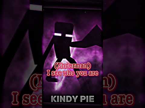 KINDY PIE - You are my enemy Minecraft Edition #shorts