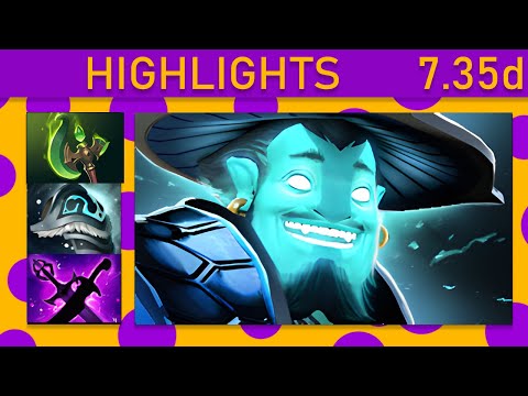 ⭐ bzm Storm Spirit 20+ Kills! Mid Highlights 7.35d - Dota 2 Top MMR