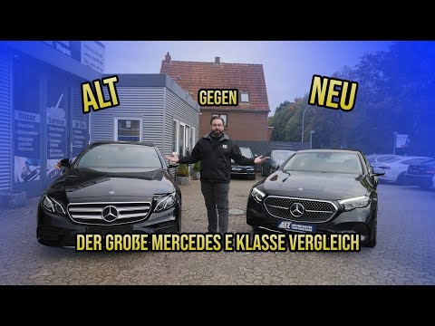 OLD vs. NEW! What can our NEW CAR do? Mercedes-Benz E-Class comparison!