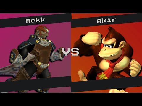 Mekk vs Akir (Donkey Kong) Exhibition