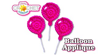 Balloon Applique - Crochet Quick Fix