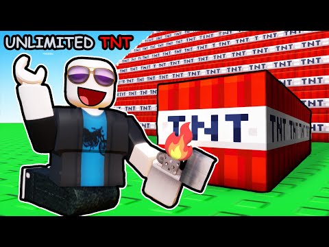 EXPLODING 1,000,000 TNT in Roblox...