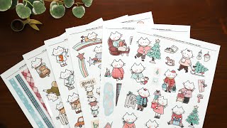 Cat Collage Club December '25 | Journal Printables For Cat Lovers
