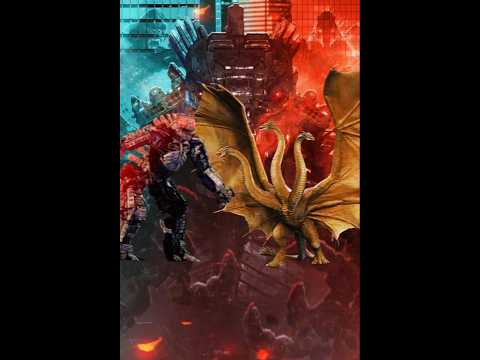 Mechagodzilla vs All Monsterours | #shorts #monster