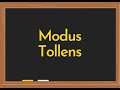 Modus Tollens Calculator Video