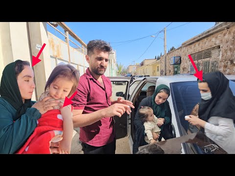 When the hearts of parents tremble... Nika's sudden illness and Imran and Fereshteh's tears