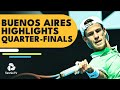 Schwartzman Battles Cerundolo; Ruud & Fognini In Action | Buenos Aires 2022 Quarter-Final Highlights