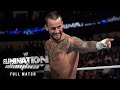 FULL MATCH The Rock Vs CM Punk WWE Championship Match WWE Elimination Chamber 2013